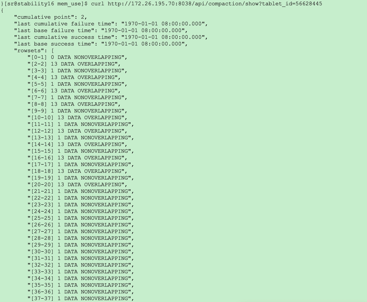Blocked compaction · Issue #10081 · StarRocks/starrocks · GitHub