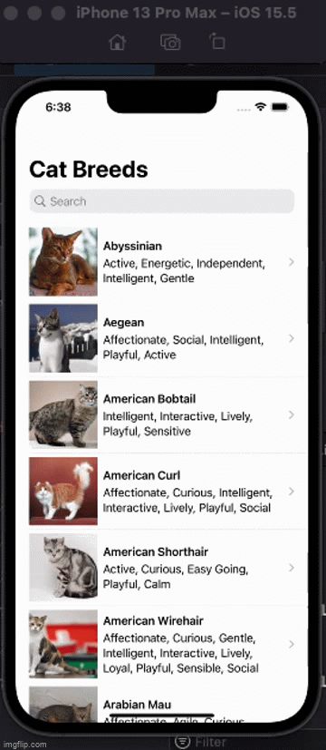 GitHub - prashantlohani/CatSampleMVVM: CAT API Sample