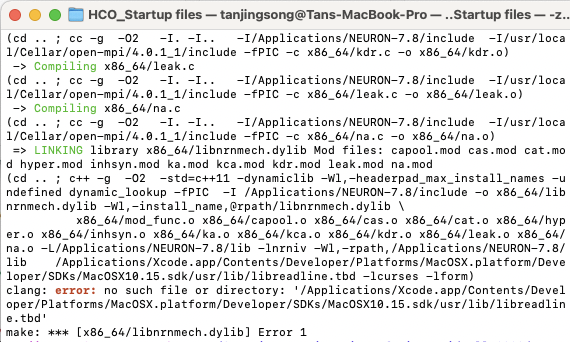 Compile on macOS Big Sur · Issue #829 · neuronsimulator/nrn · GitHub