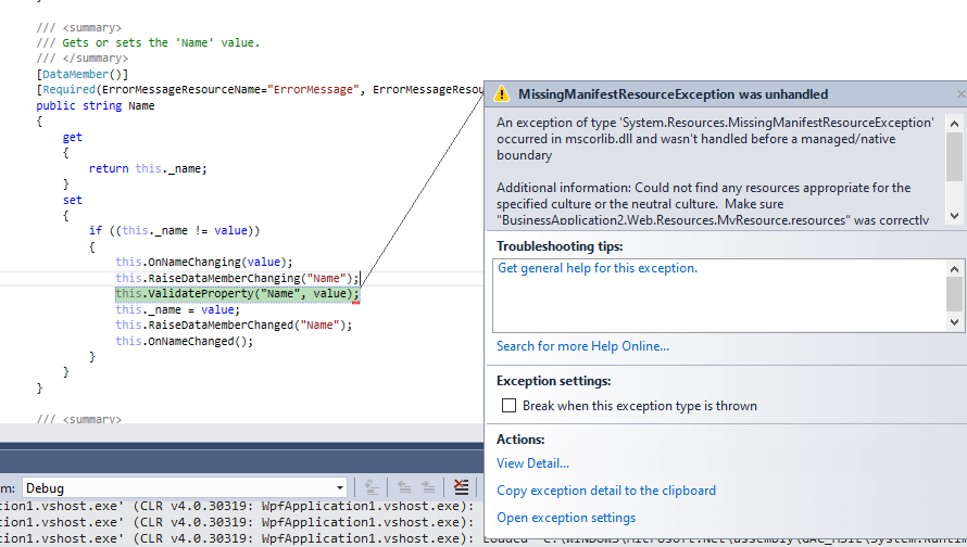 Could not find any resources appropriate for the specified culture or ...