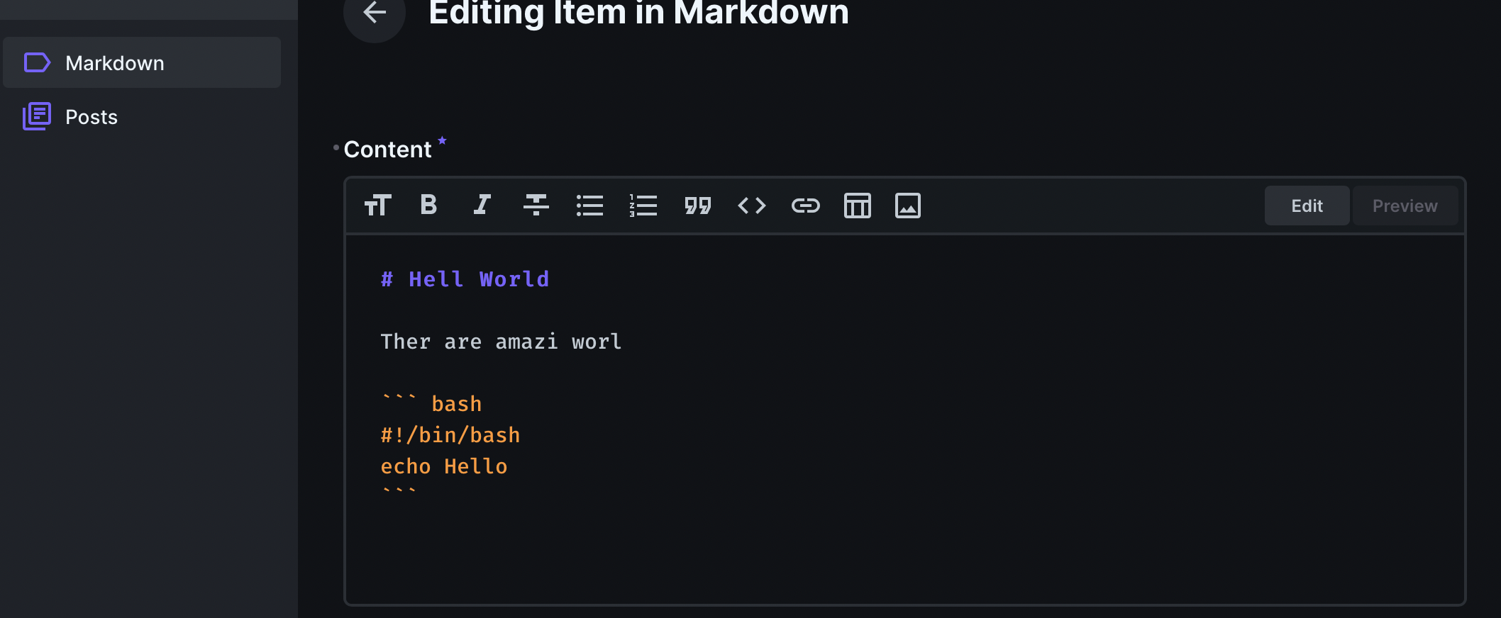Spell Check isn't working for markdown text field · Issue #14409 ...