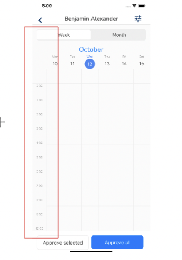 Is there a way to remove time slots column in week view issue 753