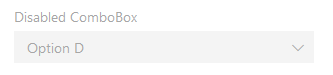 Input component labels have inconsistent appearnce when disabled ...
