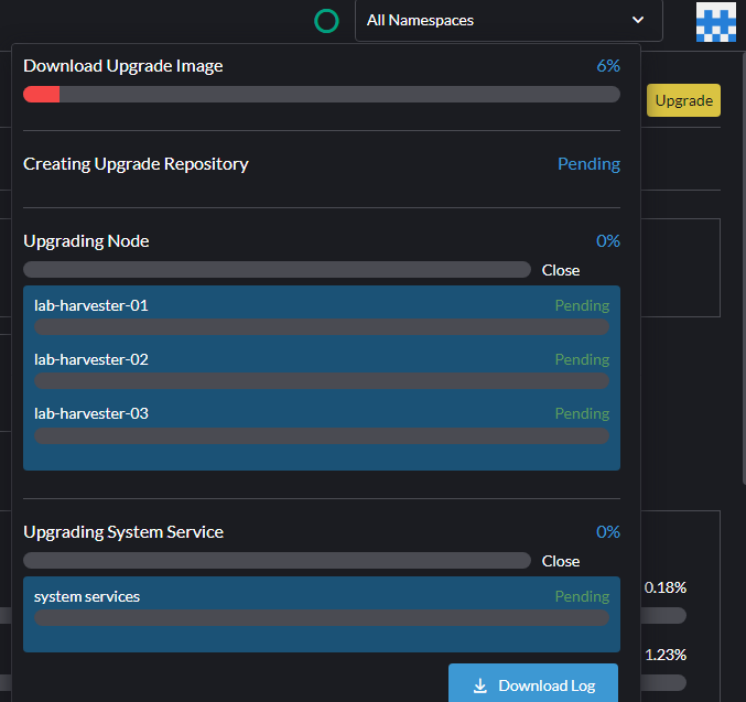 [BUG] Harvester 1.1.2 to 1.2.0 upgrade request denied rancher