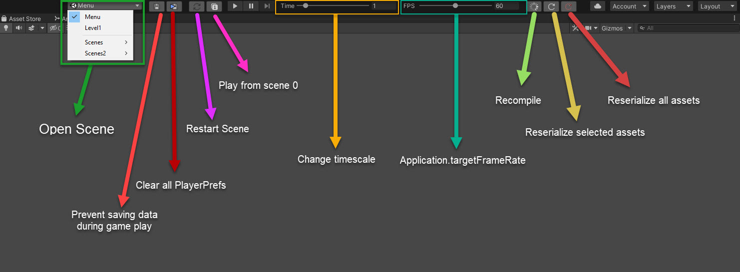 【Unity,UI Elements】ツールバーにボタンを追加するエディター拡張 UnityEditor Qiita