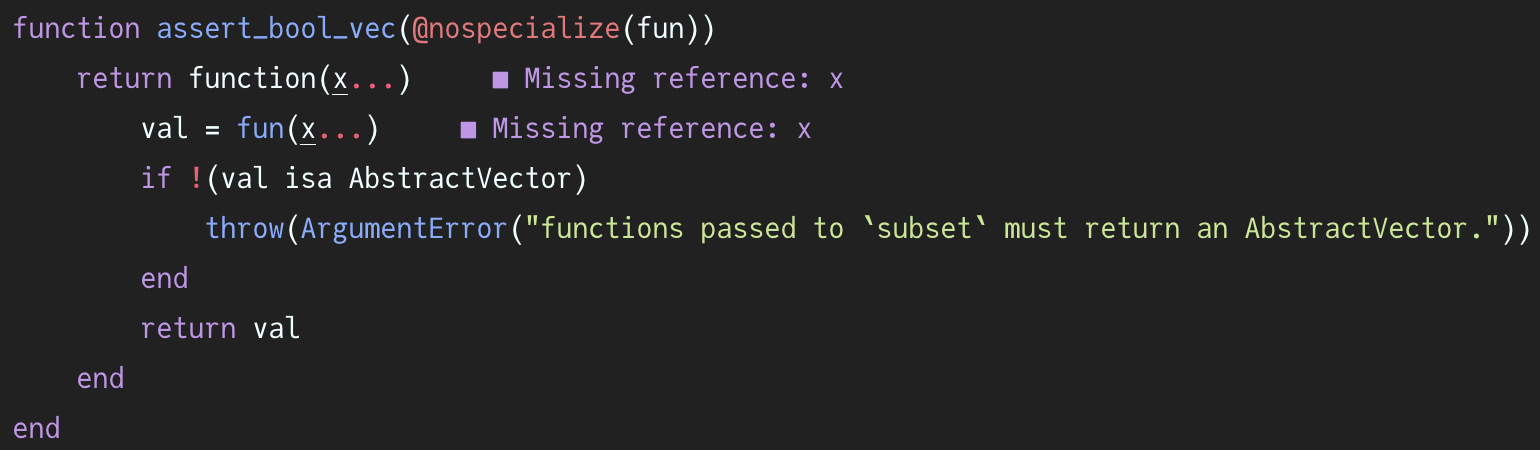 Many false positive warnings in neovim LSP · Issue #2670 · julia-vscode ...