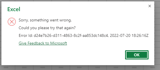 Excel web client fails with insertWorksheetFromBase64 on some ...