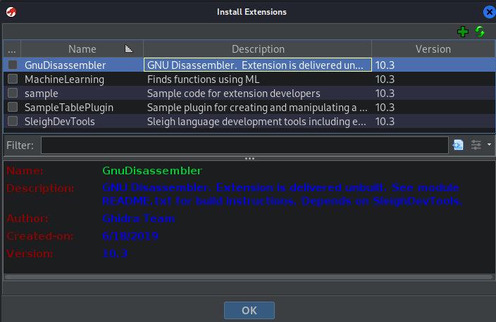 Blue text in Install Extensions dialog is hard to read in Dark Mode ...