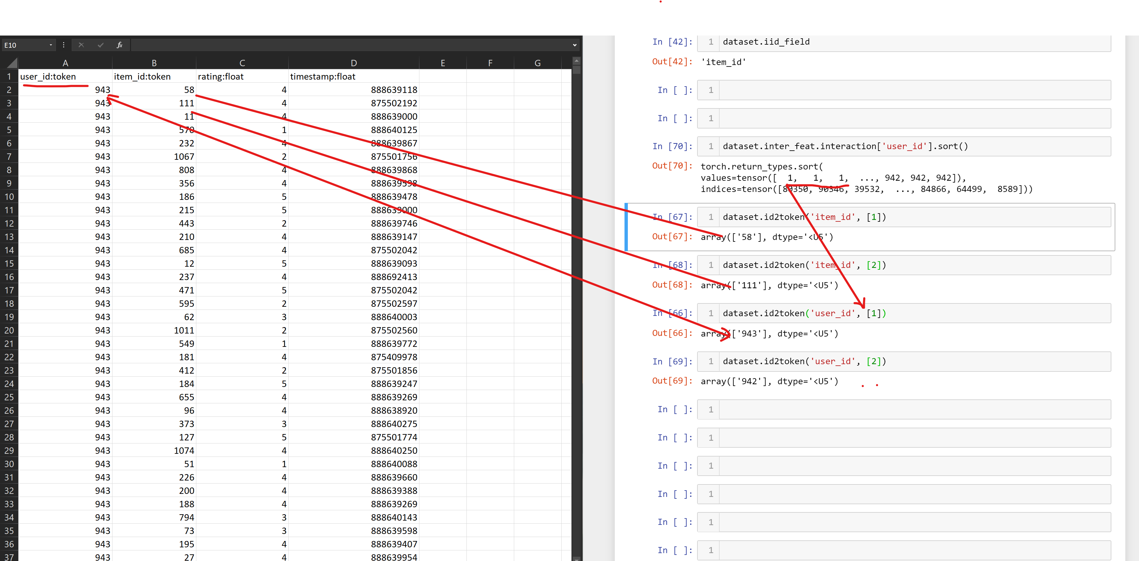 ValueError: `training_neg_sample_num` should be 0 if inter_feat have ...