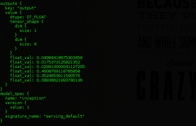 Mxnet to TF-Serving converted model only returns probability · Issue ...