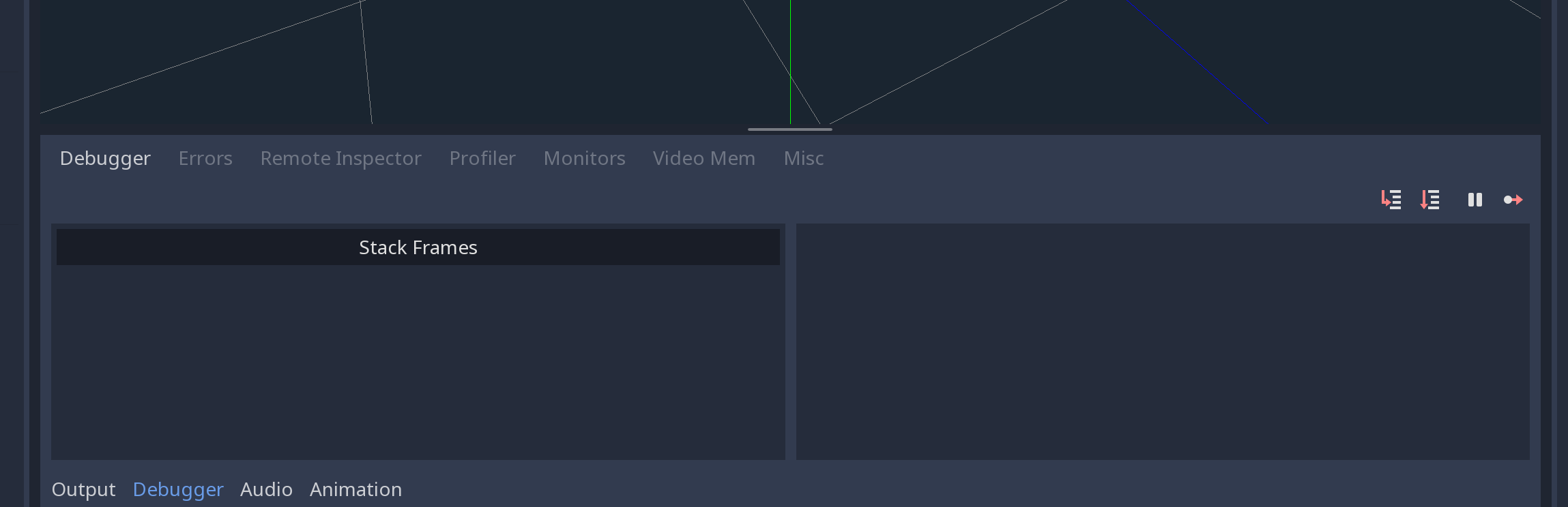 debug area no visible tabs anymore · Issue #11212 · godotengine/godot ...