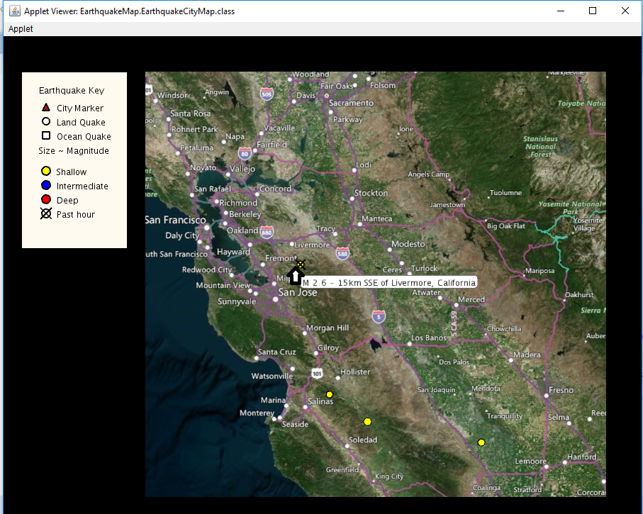 GitHub - dkirsonis/Java-EarthquakeMap-Application: Application that ...