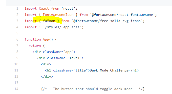 trying out proposing the faSun button-code before