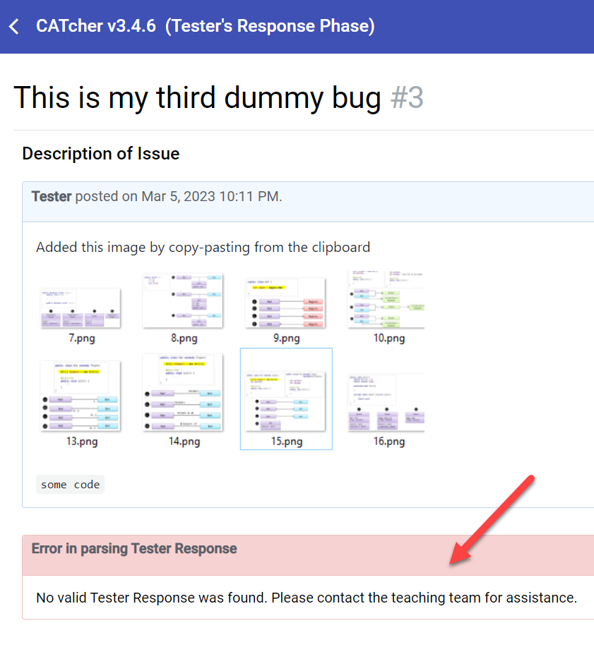 Tester response reply invalid after adding a response · Issue