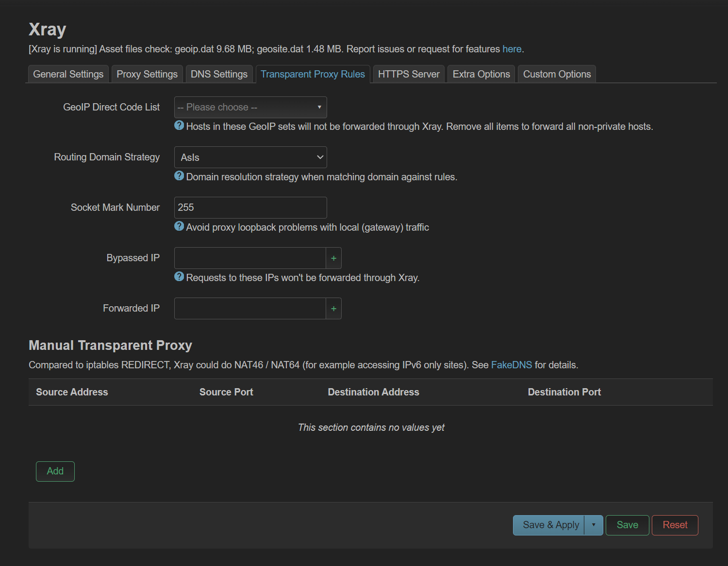 Not working when transparent proxy is turned on. · Issue #253 · yichya ...