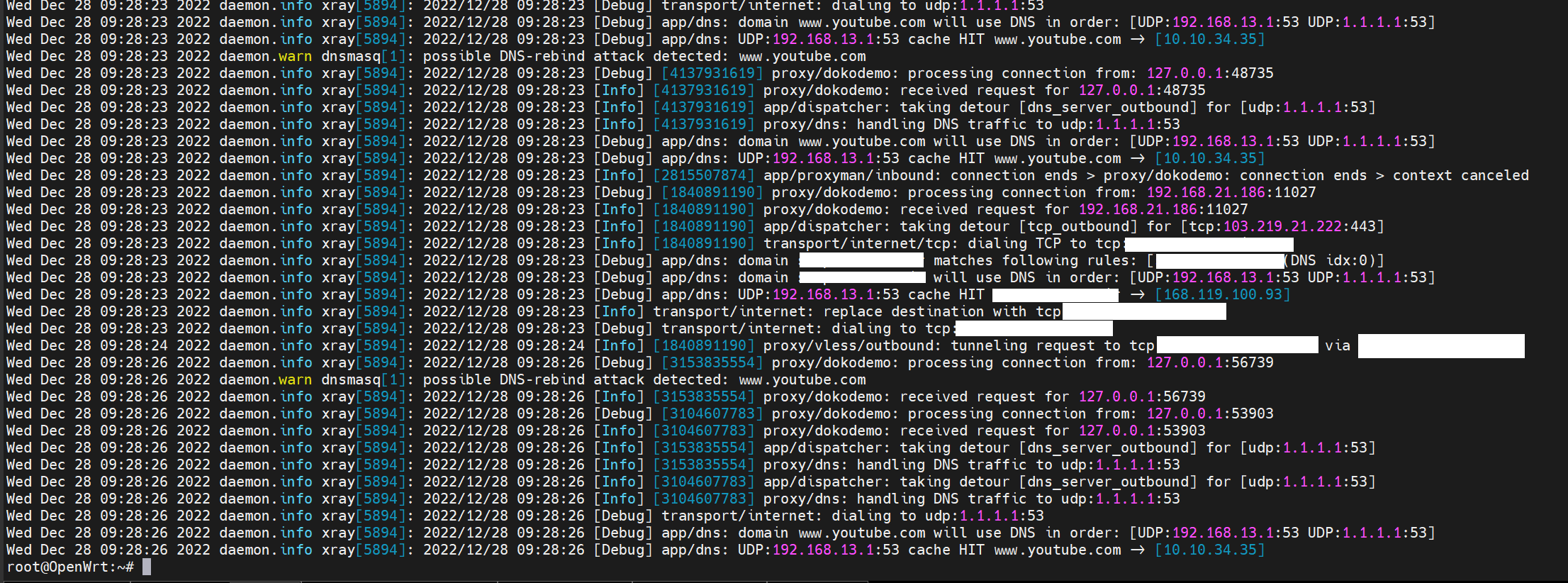Not working when transparent proxy is turned on. · Issue #253 · yichya ...