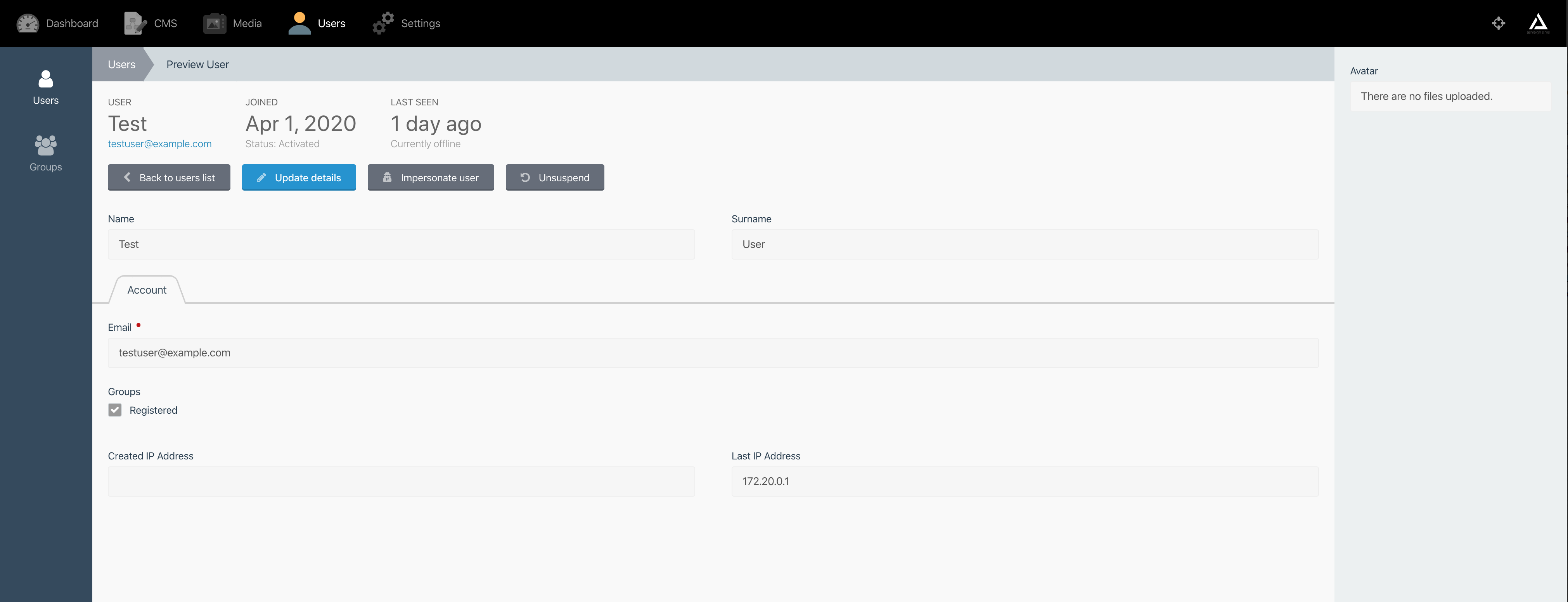 october-cms-user-plugin-unsuspend