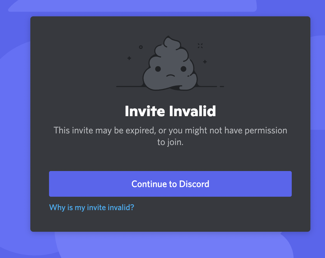 Discord invitation link in the README is invalid · Issue 145