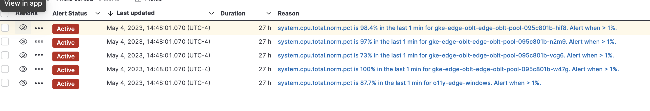 [Stack Monitoring] Make alerts more readable in Management app · Issue ...