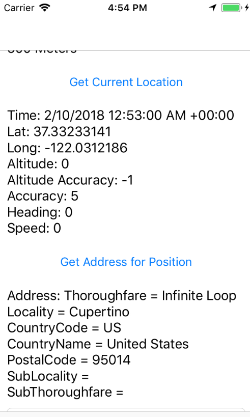 getaddressesforpositionasync on ios null reference issue 212 it works return address
