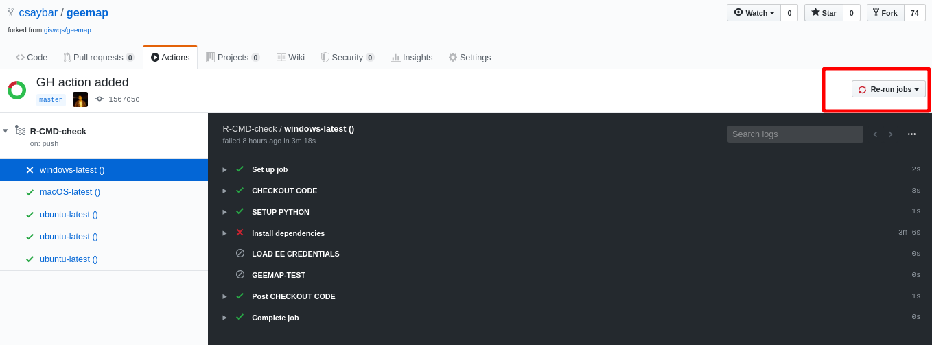 Github actions for geemap · Issue #33 · gee-community/geemap · GitHub