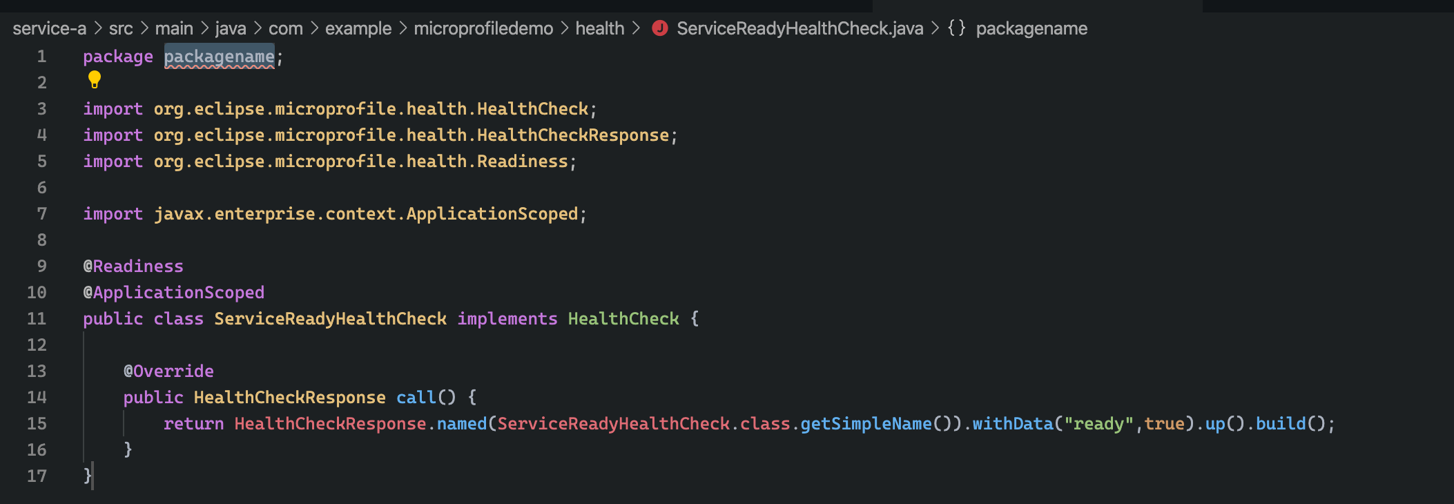 Automatically Infer Package Names When Inserting Class Snippets Issue 60 Eclipse Lsp4mp Github