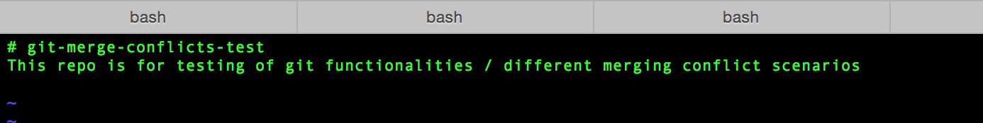 [testcase notes] #1: two developers work on the same branch ...