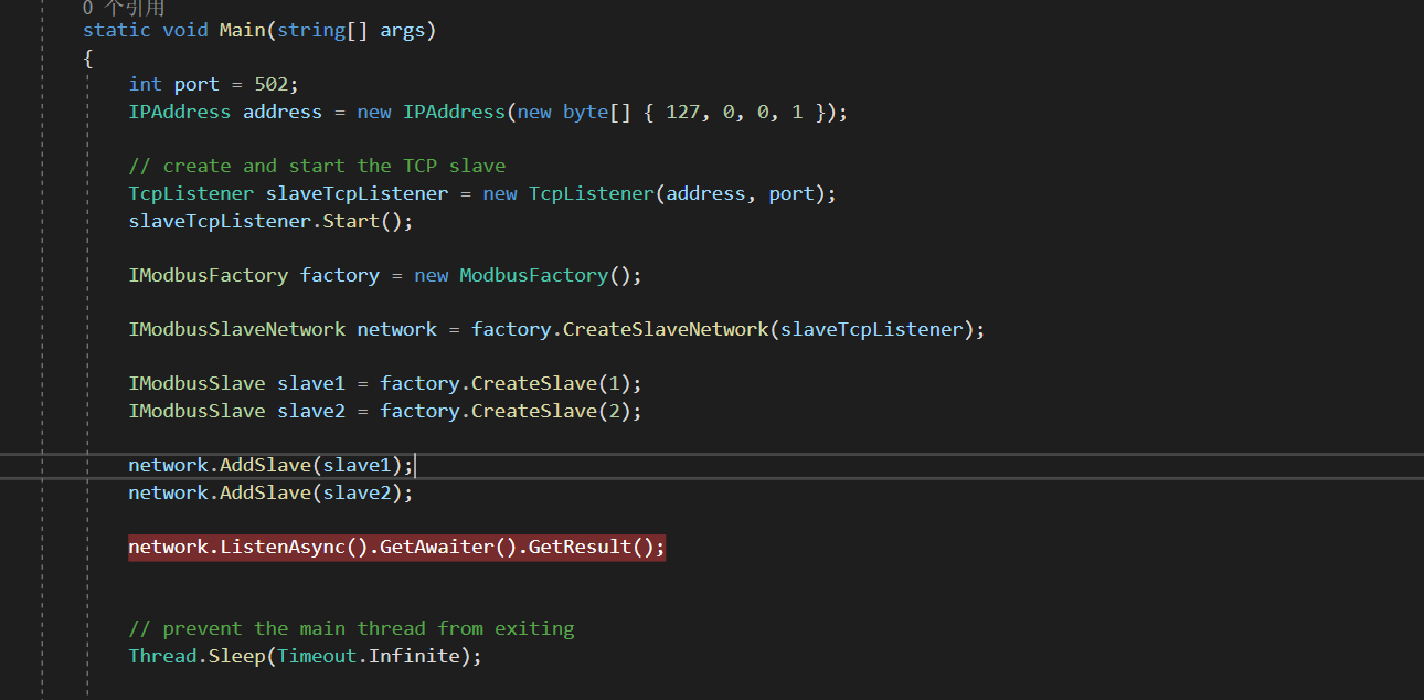Modbus TCP cannot run？ · Issue #117 · NModbus/NModbus · GitHub