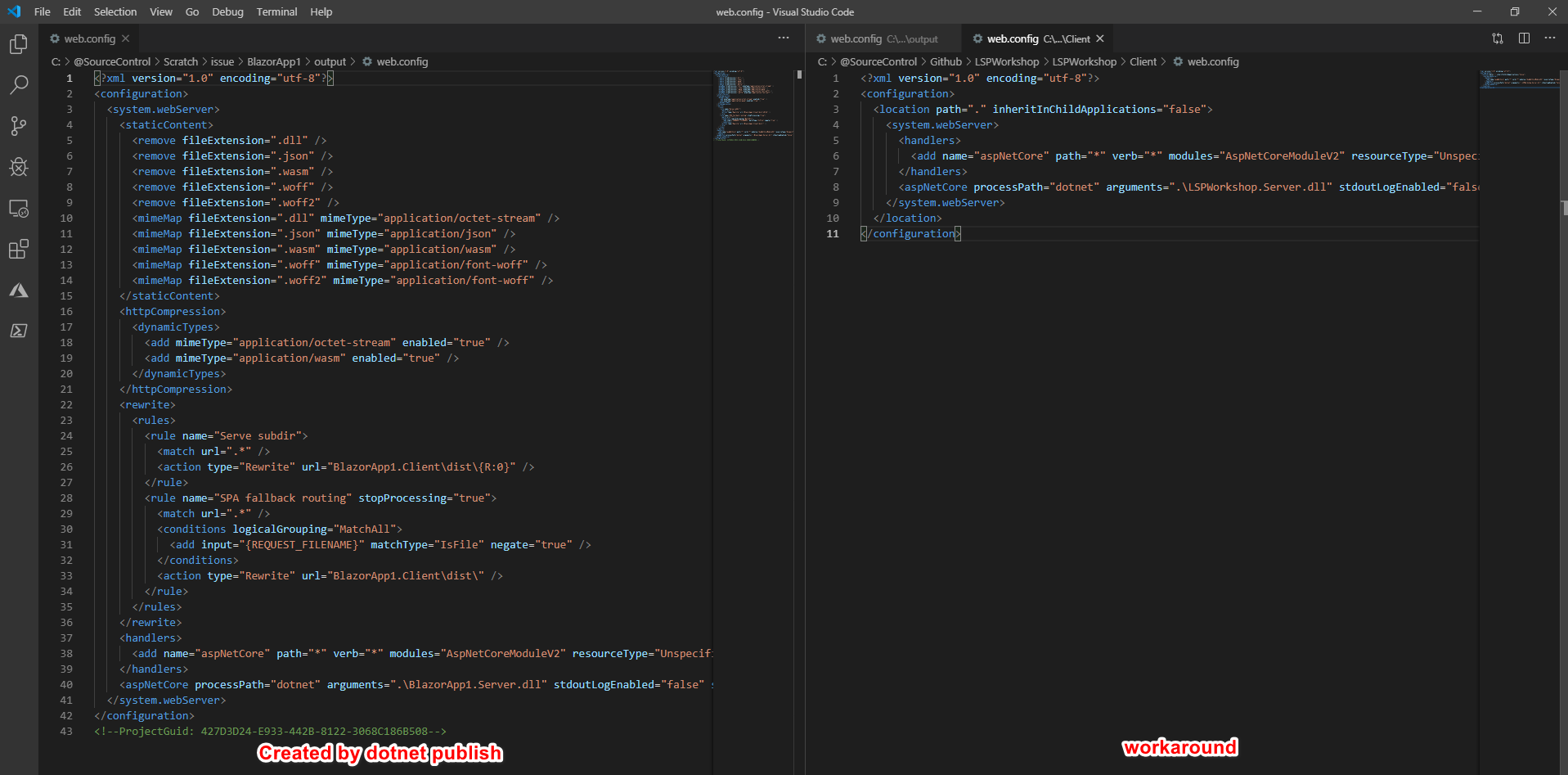 Publishing Blazor Web Assembly app to Azure = 404 not found · Issue ...