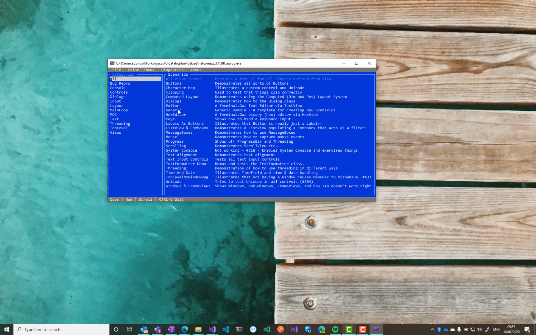 Resize scroll issue
