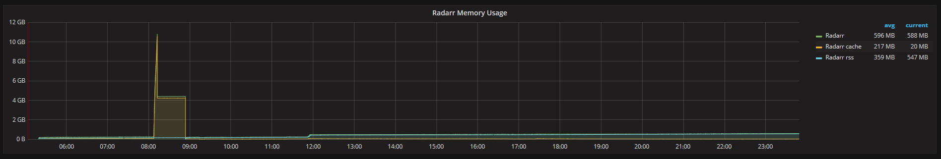radarr memory1
