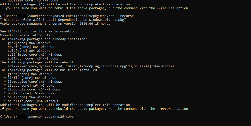 Vcpkg dependency install issues · Issue #511 · OutpostUniverse/OPHD ...