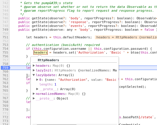  typescript angular Authorization Header Not Send In 2 3 0 Issue 