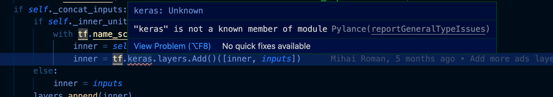 PyLance does not properly resolve TensorFlow modules · Issue #1066 ...