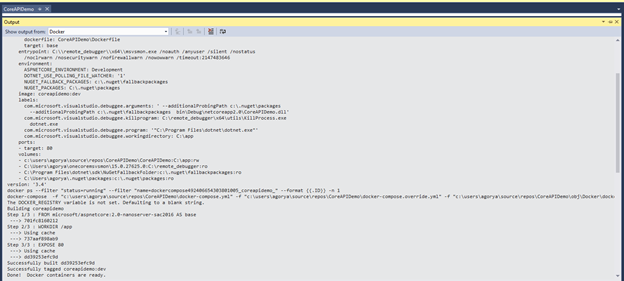 Docker Container url not accessible through localhost or ip on windows ...