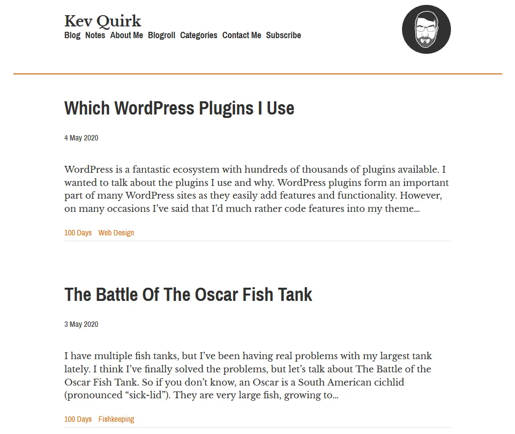 Github Kevquirk More Or Less A Simple Wordpress Theme Based On Less