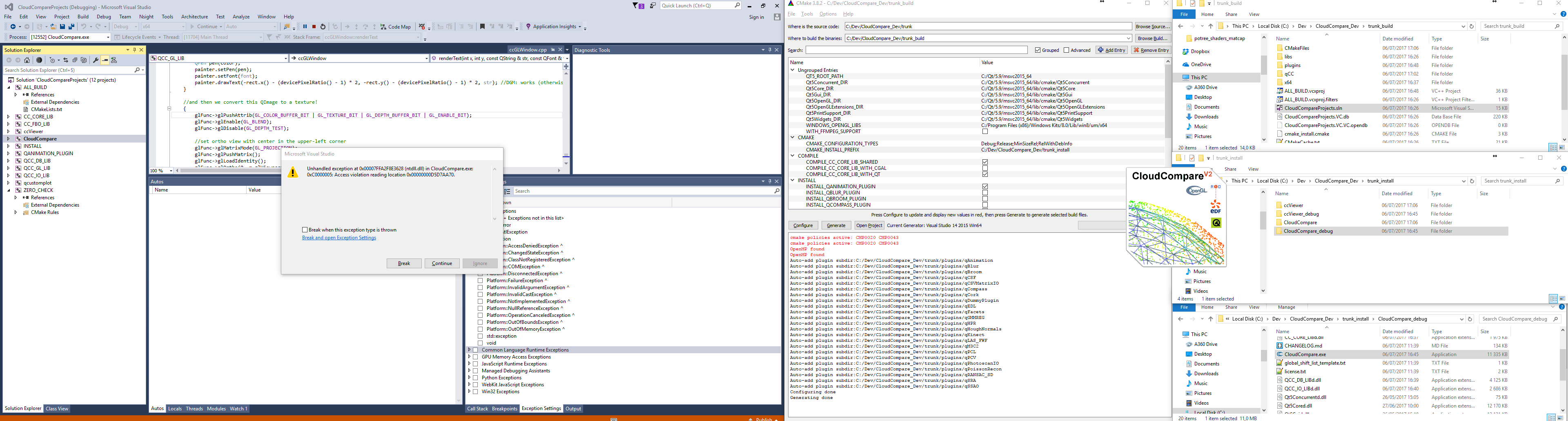 Building the solution - problems on windows vs2015 · Issue #537 ...