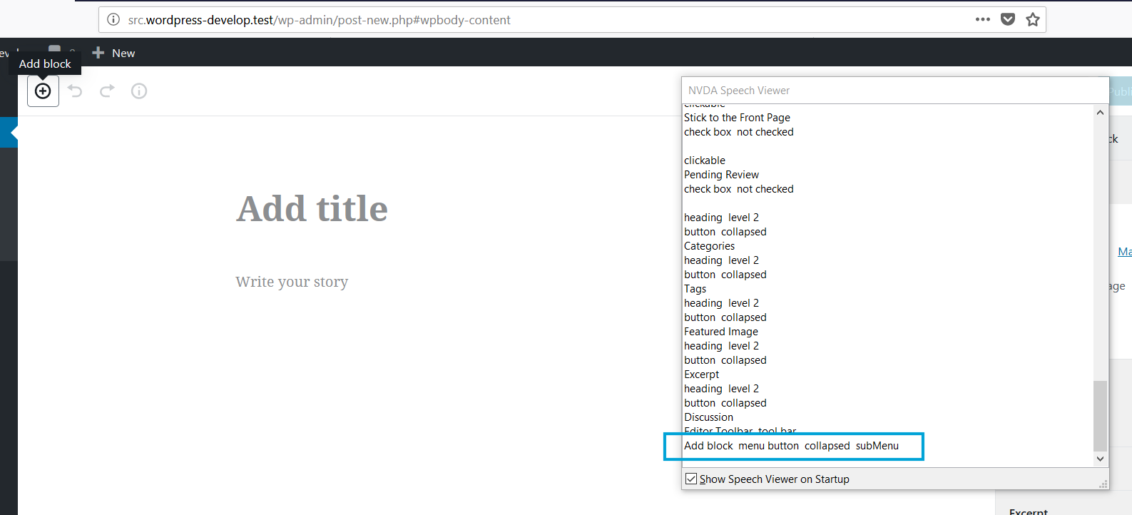 accesability Bug no add block button is described · Issue #6775 ...