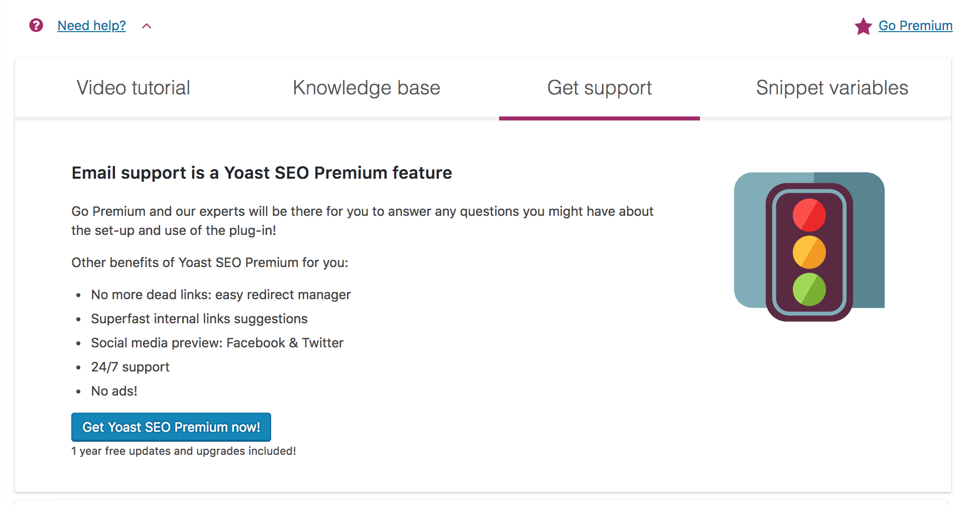 keyword yoast seo