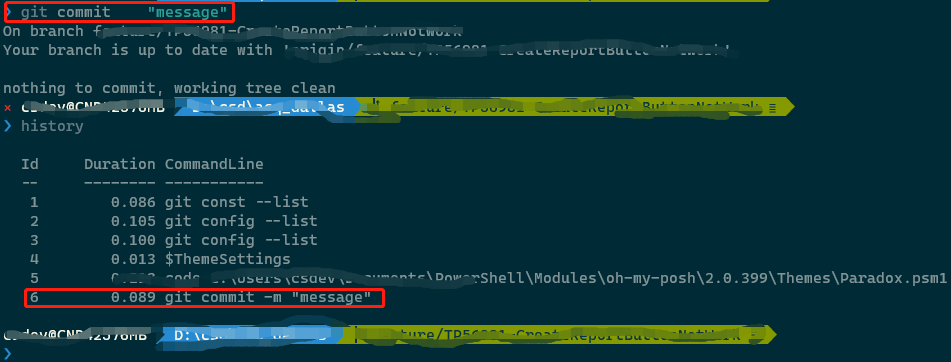 Command argument after "-" is not visible in solarized dark theme ...