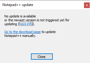 Update Notepad++ option doesn't work in v8 · Issue #10073 · notepad ...