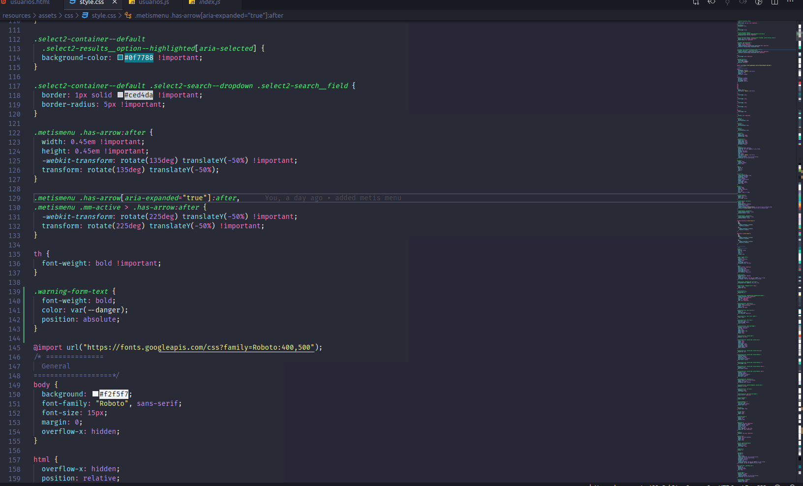 Background highlight shows two colors · Issue #84838 · microsoft/vscode ...