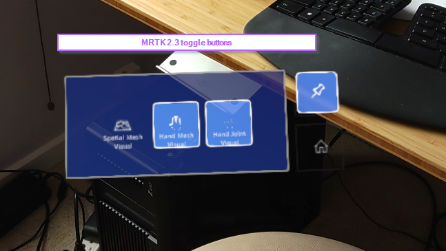 Mrtk Button
