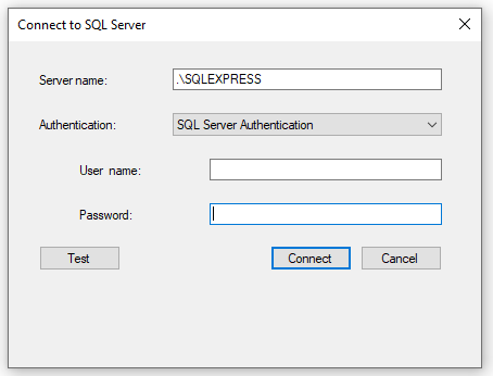 How to set up a SQL database connection · ElevenPaths/FOCA Wiki · GitHub