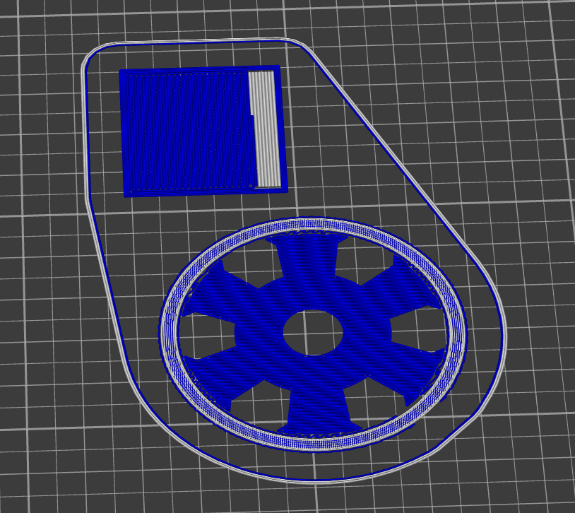 Incorrect toolpath and layers with Snug support material raft, works in ...