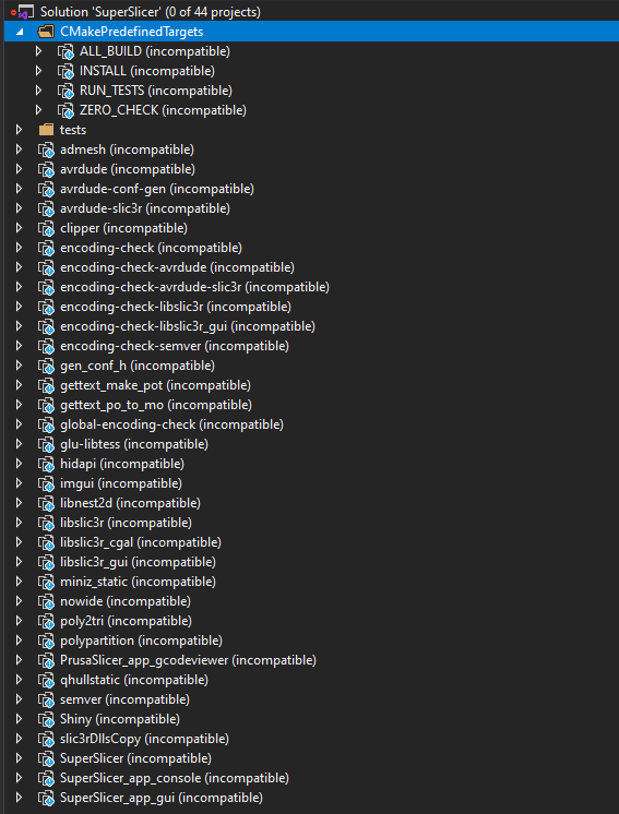 Build failure on Windows · Issue #653 · supermerill/SuperSlicer · GitHub
