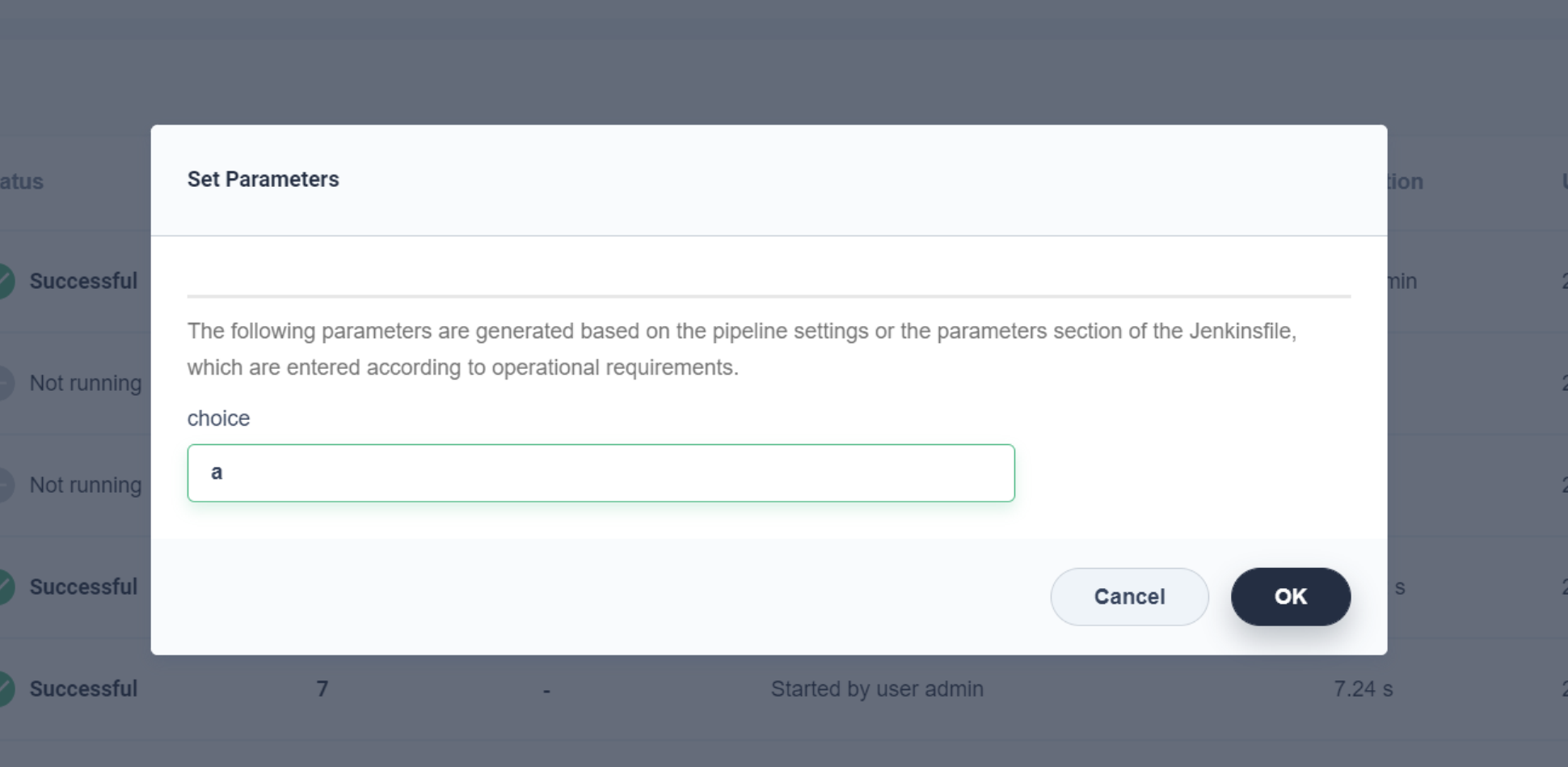 Choice parameter is not rendered correctly · Issue #365 · kubesphere/ks ...