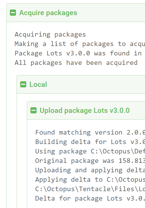 Delta compression adds nested blocks to the logs · Issue #4759 ...