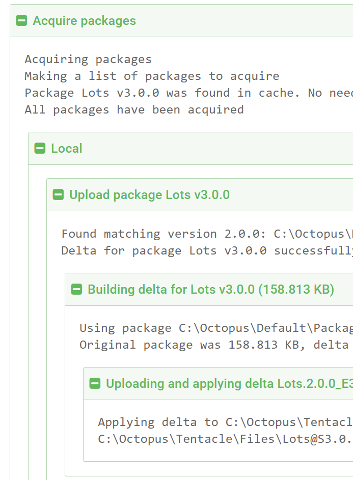 Delta compression adds nested blocks to the logs · Issue #4759 ...