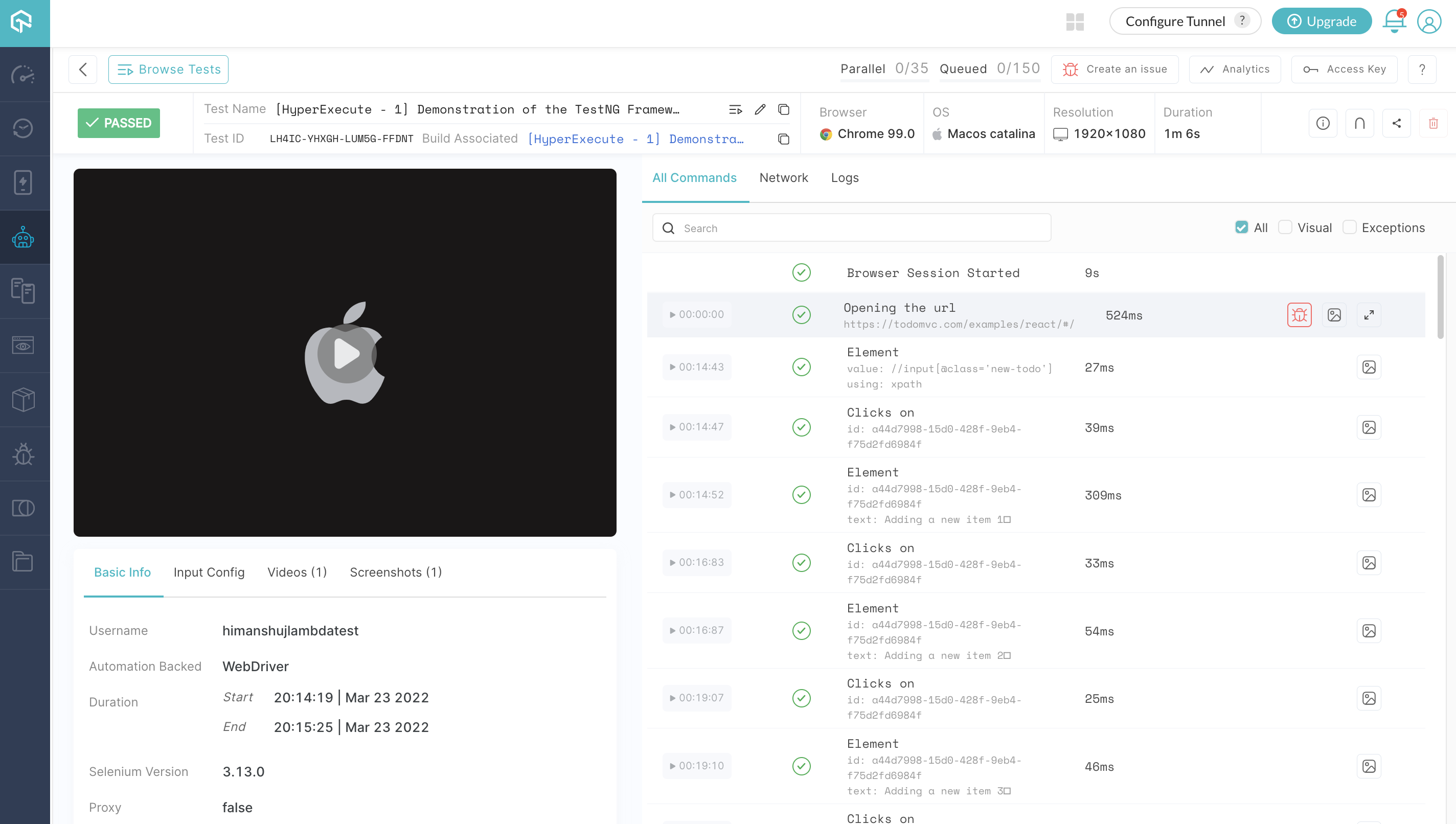 testim_testing_automation_dashboard